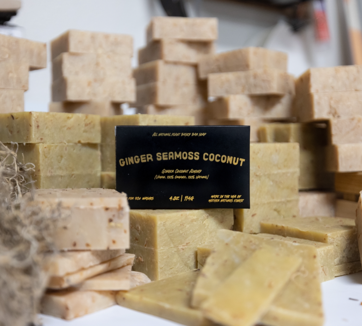 Ginger Coconut Seamoss Soap